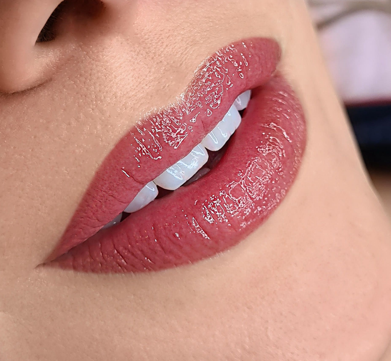 Lip Blush resultaat - zachte roze tint